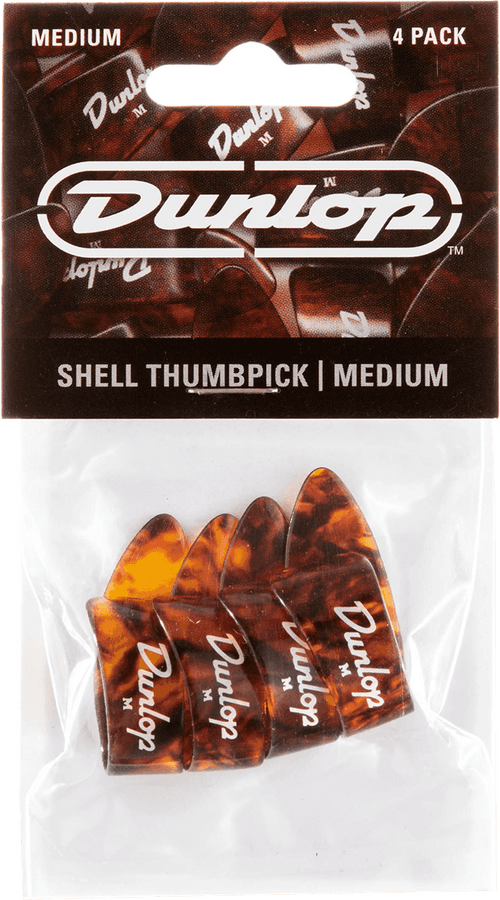 4 x Medium Shell Thumbpicks