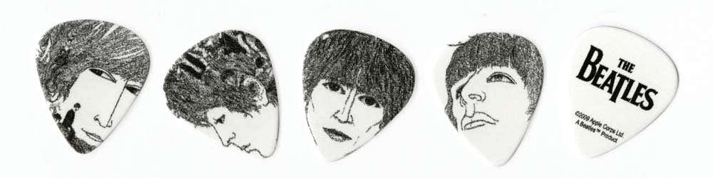 Beatles Guitar Picks Revolver 10 Pack Heavy