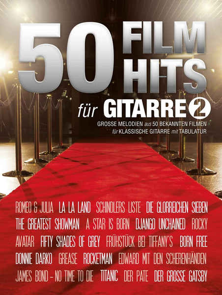 Bosworth 50 Filmhits für Gitarre 2