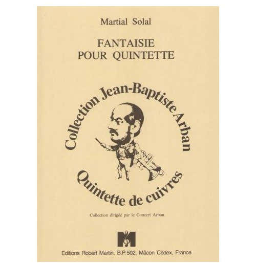 Robert Martin Solal - Fantaisie Pour Quintette