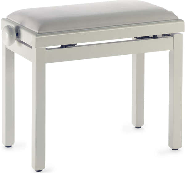 Stagg PB39 IVP VWH Keyboard Bench Gloss Ivory