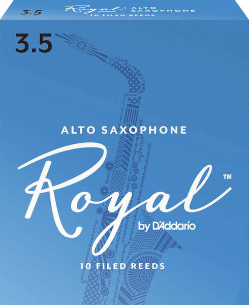 D'addario - Rico ROYAL ALTO SAXOPHONE REEDS 3.5