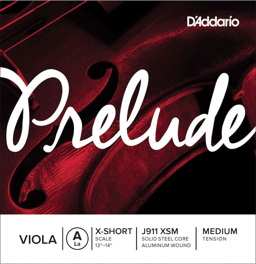 STRING ONLY (A) FOR VIOLA PRELUDE "EXTRA-SHORT SCALE" MEDIUM TENSION