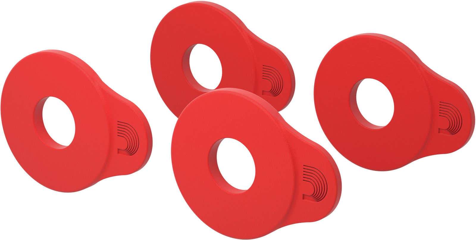 Flex Lock Strap Block 4-Pack Red
