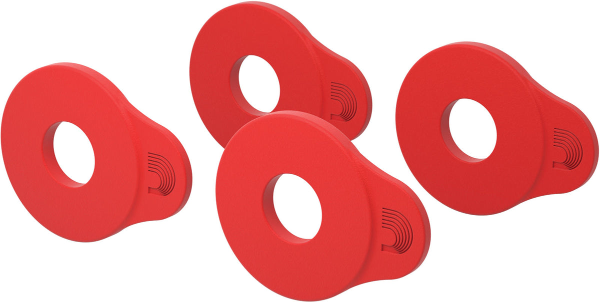 Flex Lock Strap Block 4-Pack Red