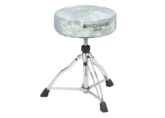 HT430TDMG DRUM THRONE 1ST CHAIR ROUND RIDER COOL MINT GRAY