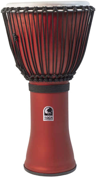 Toca Djembe Freestyle Rope Tunned Matte red SFDJ-10RR