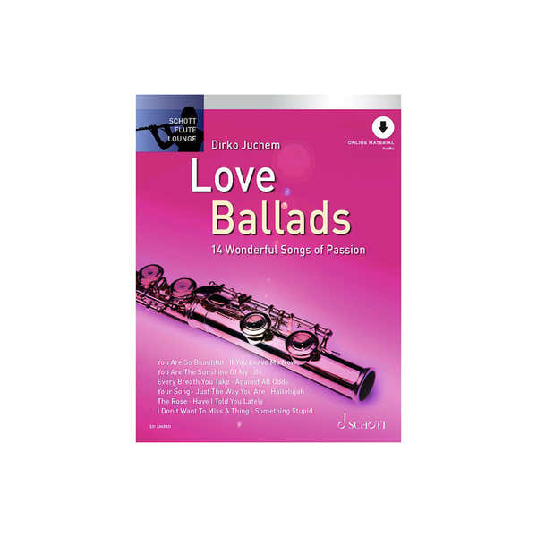 Schott Juchem Dirko - Love Ballads - Flute