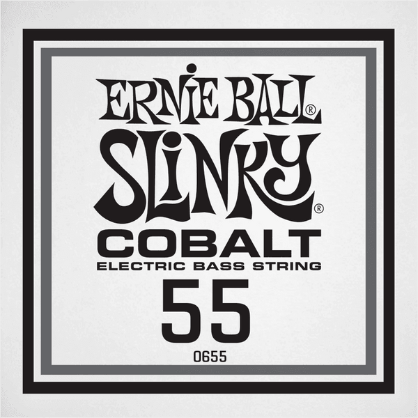 Ernie Ball .055 COBALT WOUND ELECTRIC BASS STRING SINGLE