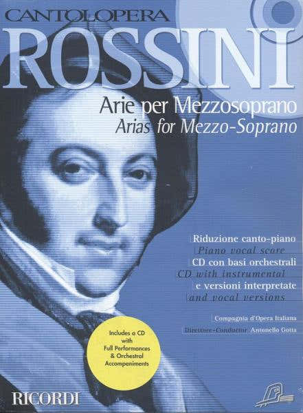 Ricordi ROSSINI G. - CANTOLOPERA: ARIE PER MEZZOSOPRANO + CD