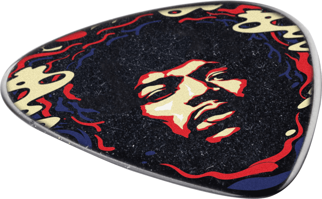 36 x Jimi Hendrix Star