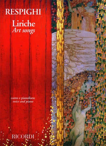 Ricordi RESPIGHI O. - LIRICHE - ART SONGS - CHANT ET PIANO