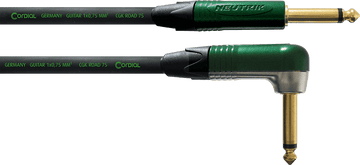 Guitar Jack Cable Straight /Angled 6 M Green
