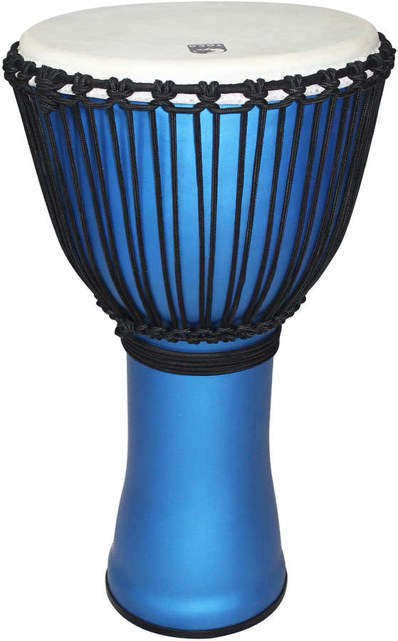 Djembe Freestyle Rope Tuned Ocean Blue Matte Sfdj-14Ob