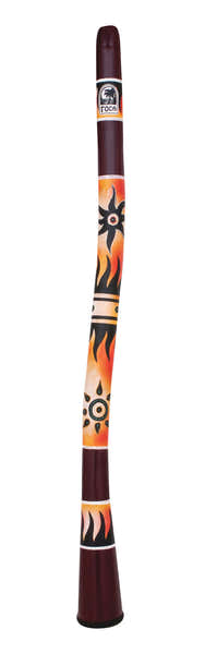 Toca CURVED DIDGERIDOO - TRIBAL SUN  DIDG-CTS