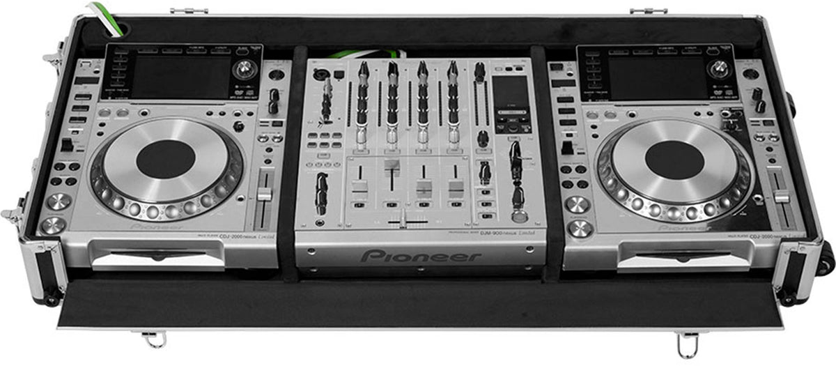 Case for Control Room 12'' XDJ1000 MKII and DJM750 W Silver