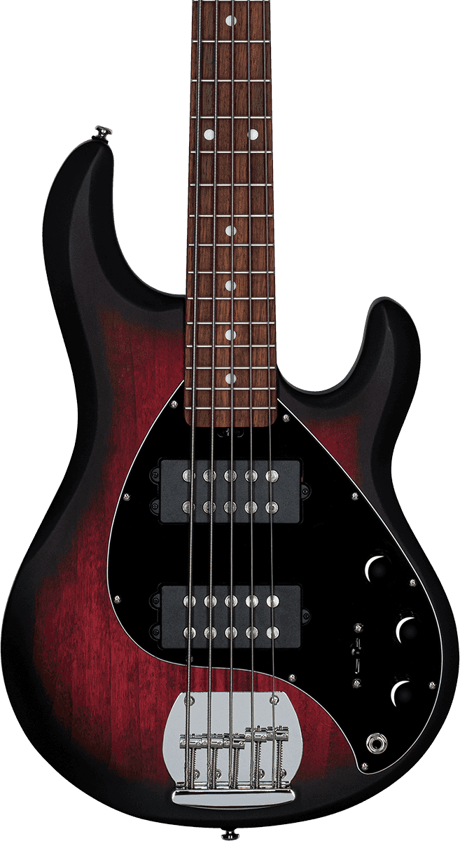 Stingray RAY5 HH Ruby Red Burst Satin