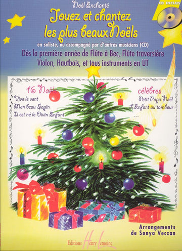 Veczan - Noël Enchanté V.1 Inst.ut - 1 Instrument En Ut et Piano