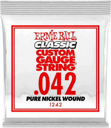 .042 CLASSIC PURE NICKEL WOUND ELECTRIC GUITAR STRINGS