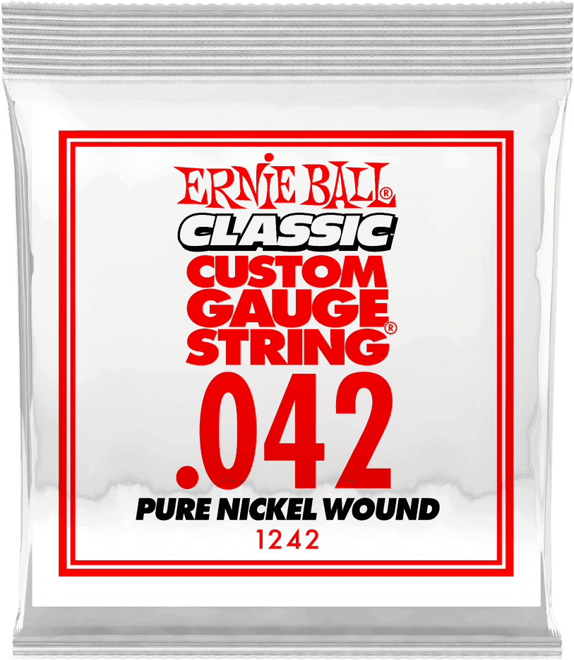 .042 CLASSIC PURE NICKEL WOUND ELECTRIC GUITAR STRINGS