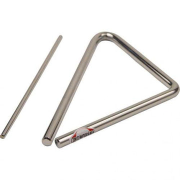 C-TR01 Triangle Steel Chrome-Plated Small 19 X 19 X 26Cm