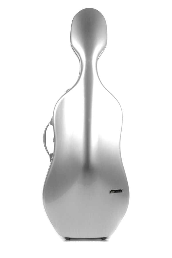 Cello Case 4/4 Hightech La Defense - Brushed Aluminum