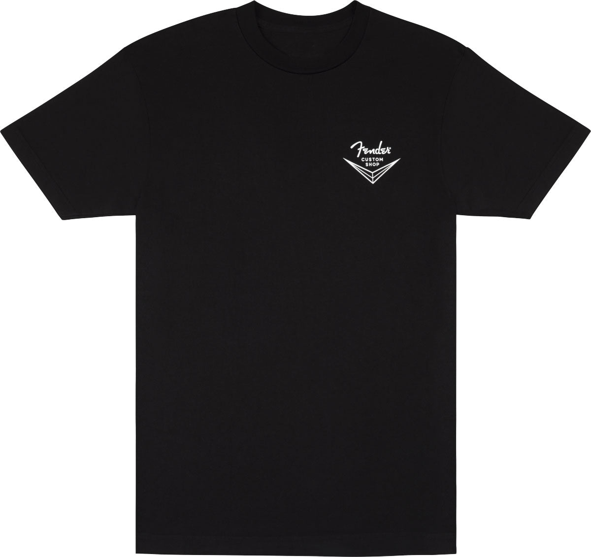 "S" T-Shirt Logo Fender Custom Shop Black