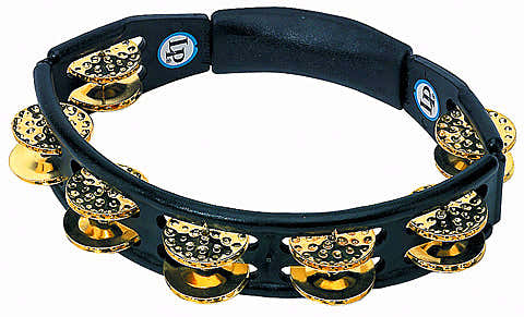 Latin Percussion LP174 - TAMBOURINE CYCLOP BRASS HAMMERED