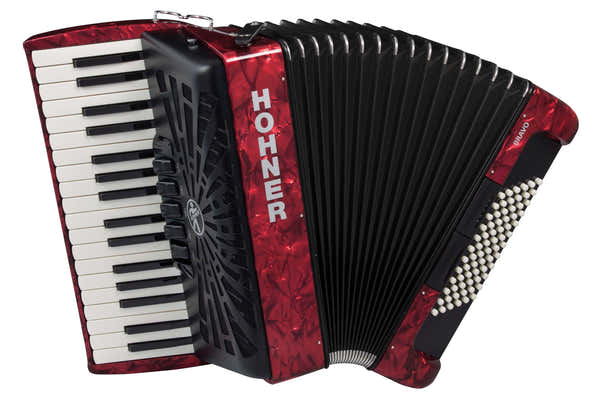 Hohner BRAVO III 72 RED