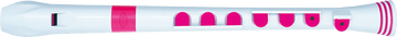 RECORDER+ WHITE AND PINK