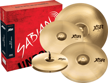 XSR55GB - XSR Pack Harmonic 14/16/2 + 18" Crash +9 DAYS TRIAL DRUMEO
