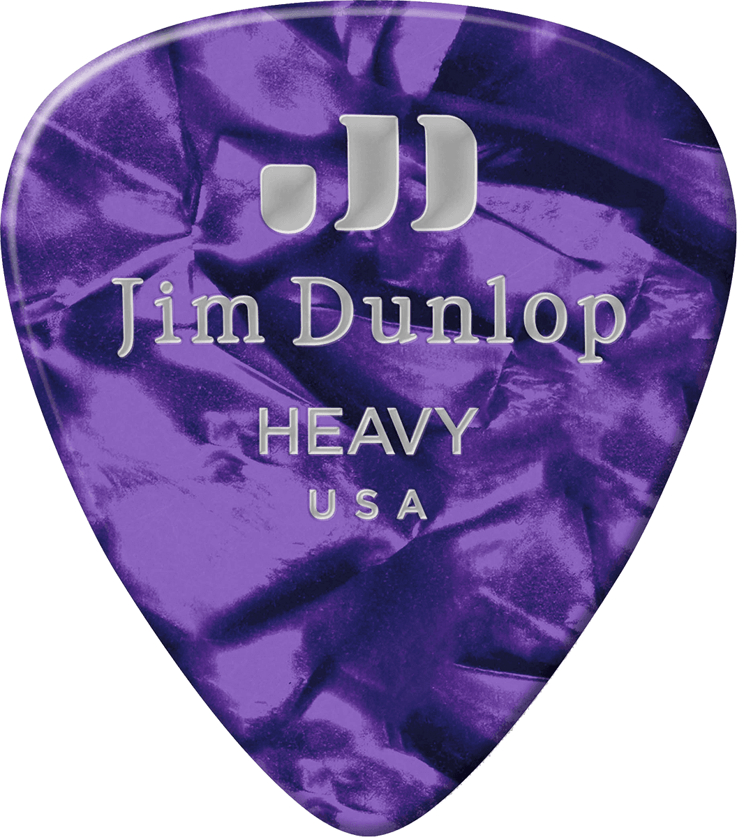 12 x Heavy Celluloid Purple Perloid