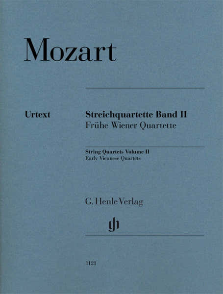 Henle Verlag Mozart W.a. - String Quartets Vol.2 - Parties Separees