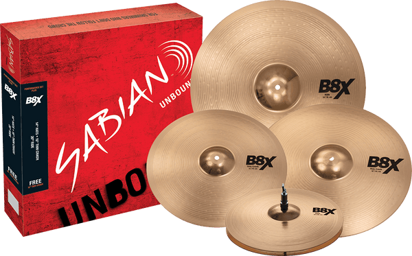 Set B8X Performance Set Plus 14/16/20 + 18" Crash +90-DAY DRUMEO TRIAL