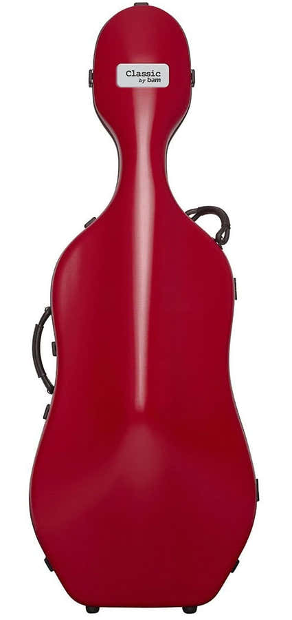 CLASSIC CELLO CASE WITHOUT WHEELS - RED