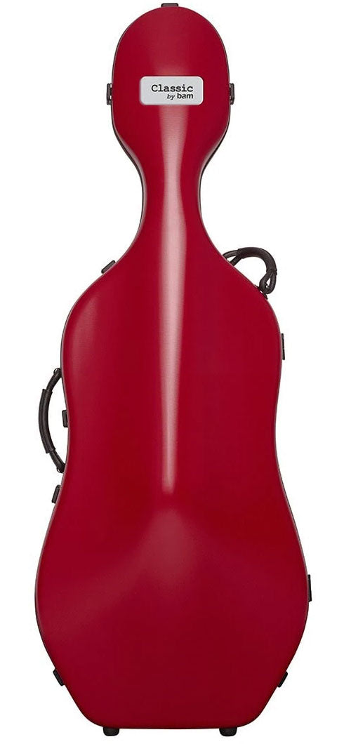 CLASSIC CELLO CASE WITHOUT WHEELS - RED
