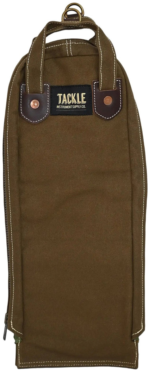 Waxed Canvas Modular Stick Case - Forest Green