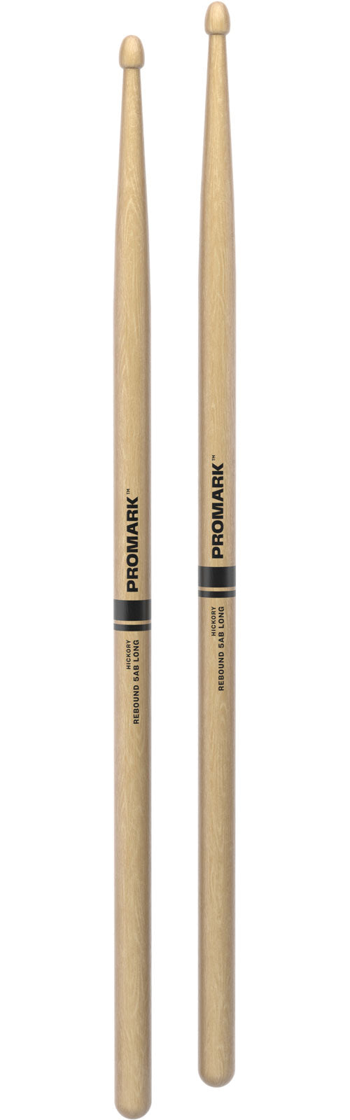 RBH580LAW - Rebound 5AB Long Hickory Drumstick Acorn Wood Tip