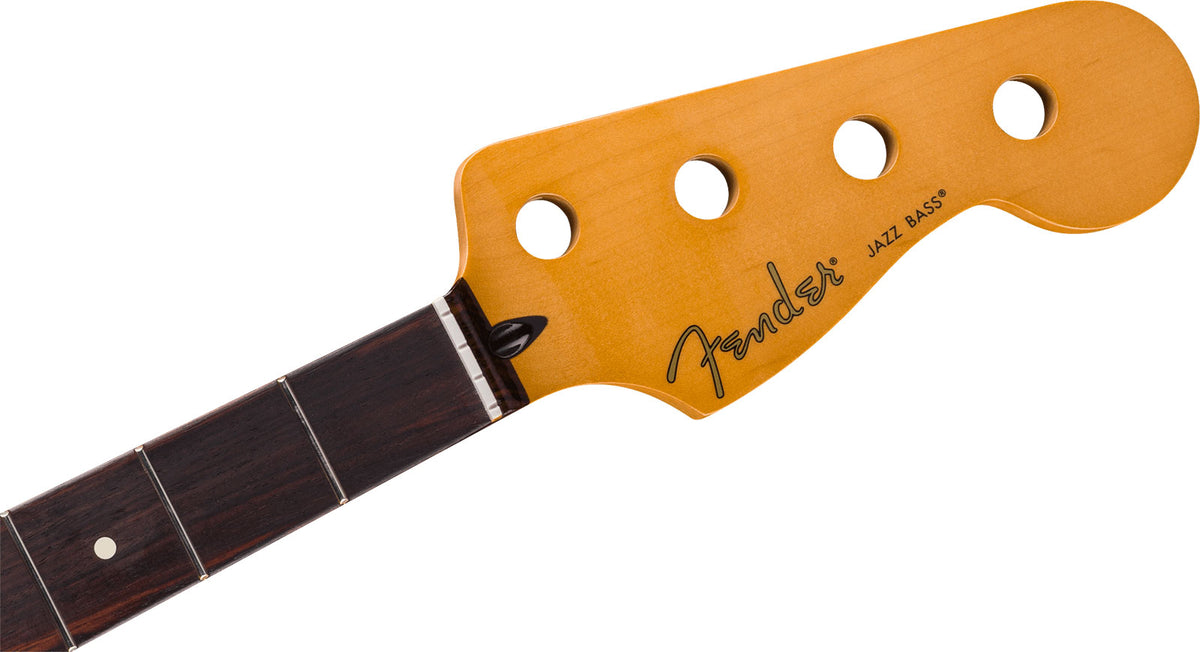 Player II Series Jazz Bass Neck 22 Medium Jumbo Frets Rosewood 9.5" Modern "C"