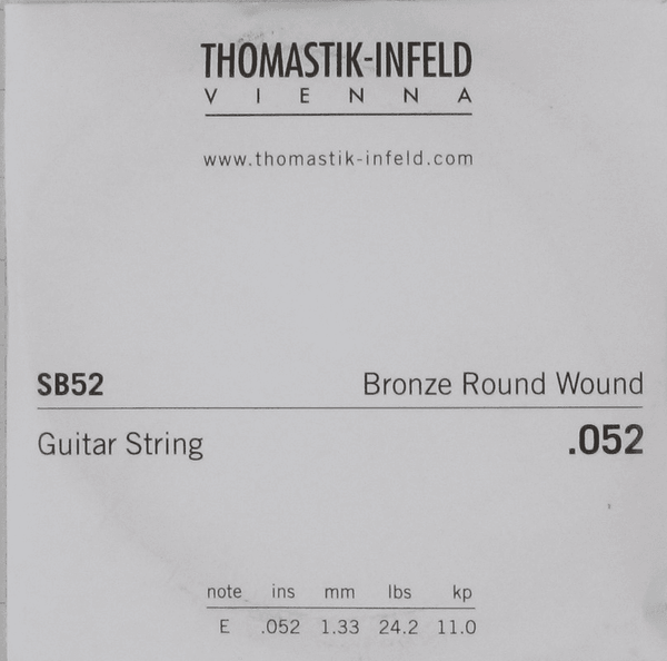 Thomastik ACOUSTIC GUITAR STRINGS SPECTRUM ACOUSTIC STRINGS DETAIL STRINGS .052 RW