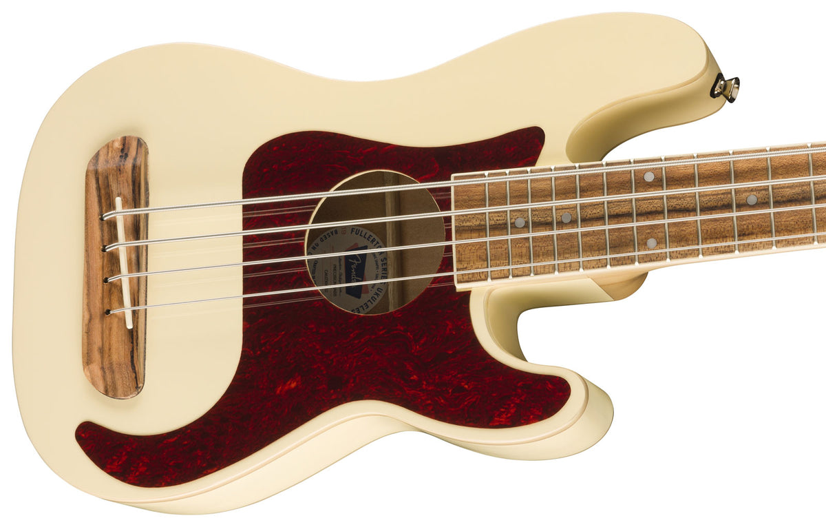 Precision Bass Fullerton Uke WN Olympic White