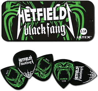 6 x 1,14mm Hetfield Black Fang Tin