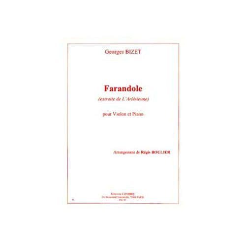 Combre Bizet - Farandole (de L'arlésienne) - Violon et Piano