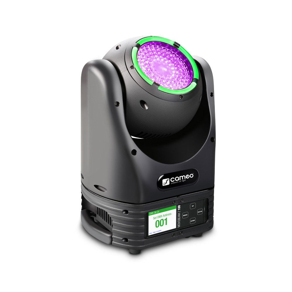 MOVO BEAM Z 100 - SLOTTED SPOTLIGHT WITH LED CROWN UNLIMITED ROTATION AND ZOOM