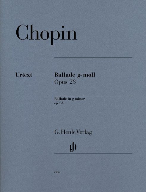 Chopin F. - Ballade G Minor Op. 23