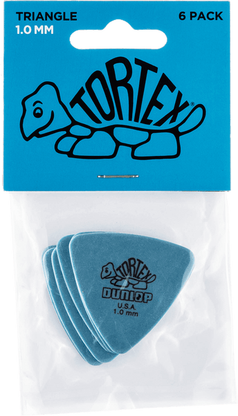 Dunlop 6 x 1,00mm Tortex Triangle
