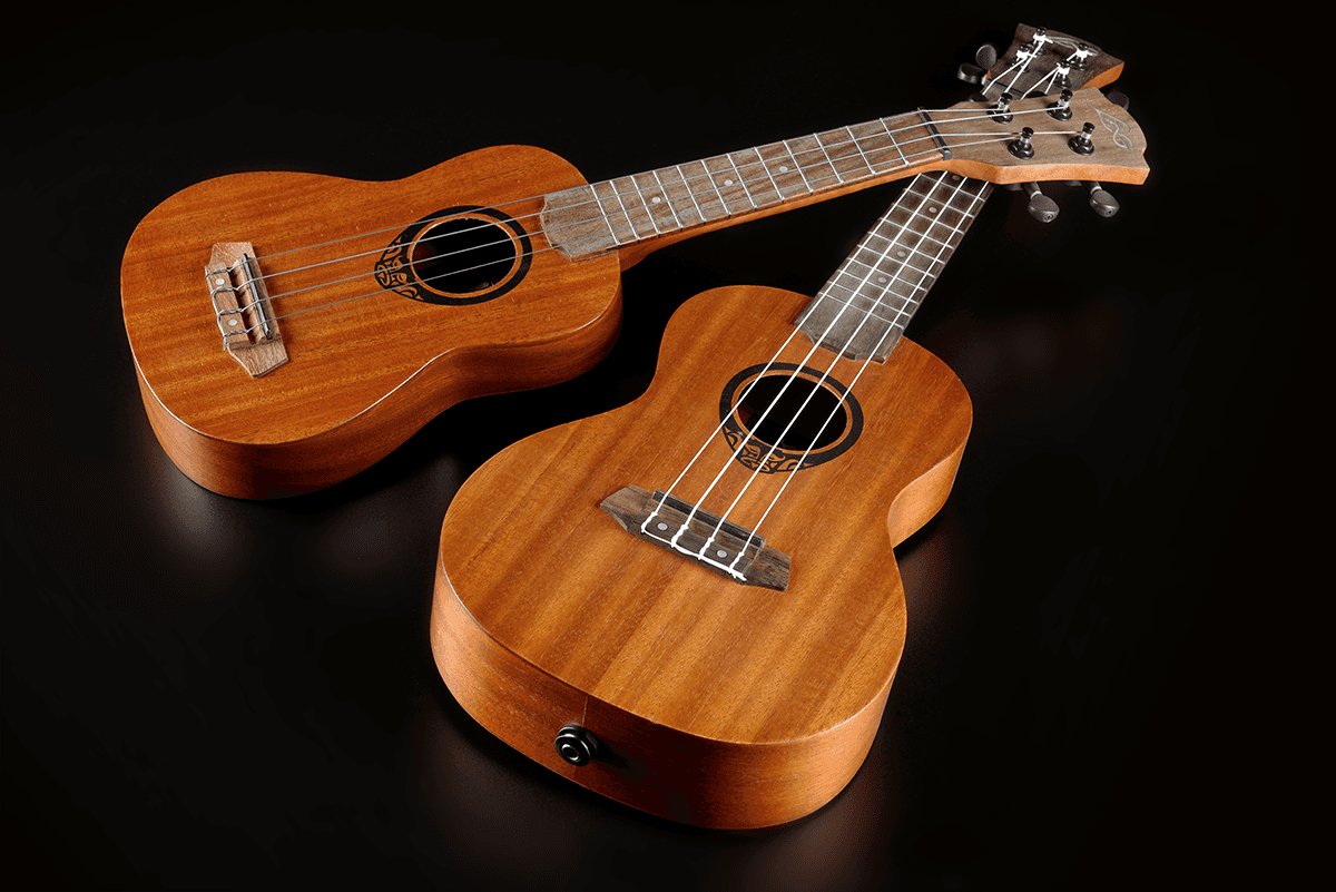 Tiki Baby TKU110S Soprano Slim Arched Back Ukulele