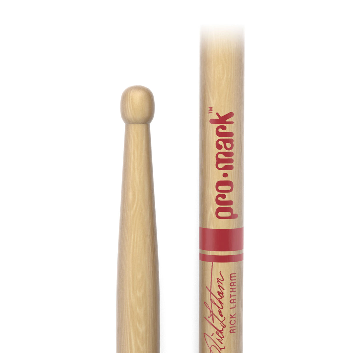 RICK LATHAM 717 HICKORY DRUMSTICK WOOD TIP