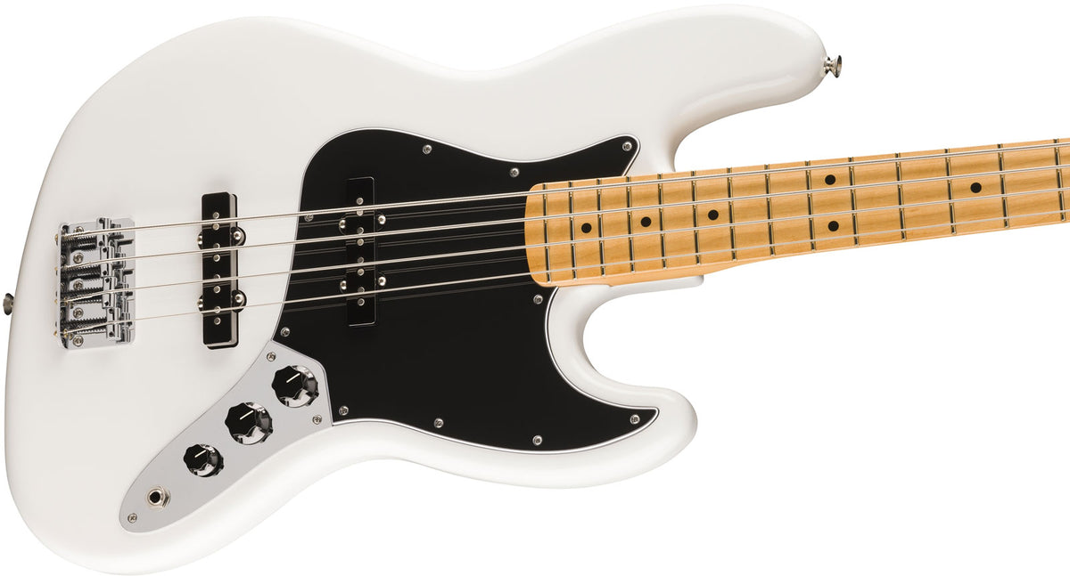 Jazz Bass Player II MN Polar White