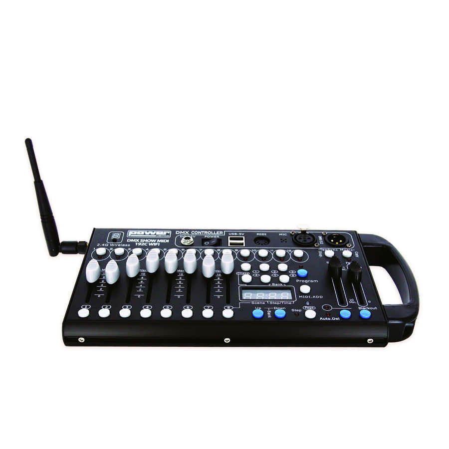 SHOWMID192c W - DMX MIDI Console 192 Channels - Refurbished